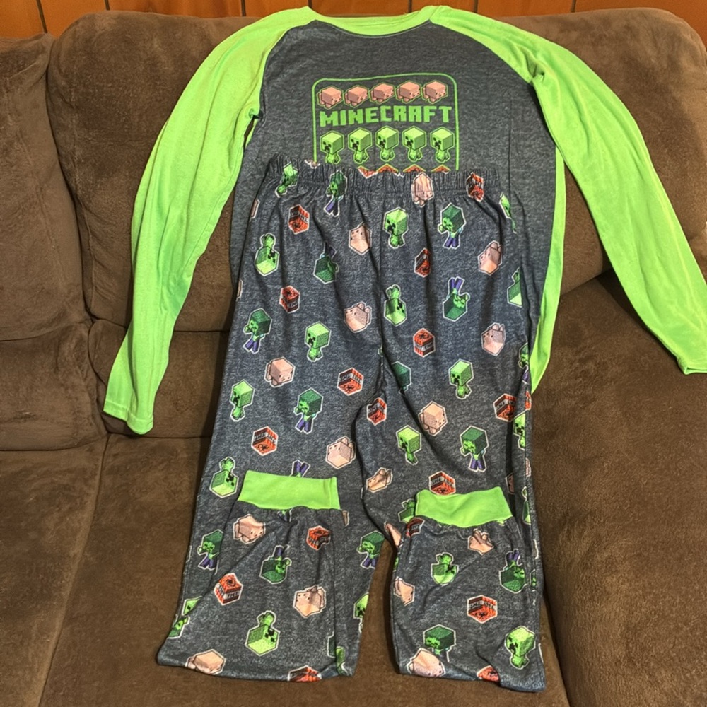 Kids Pajama Set with Fun Character Print